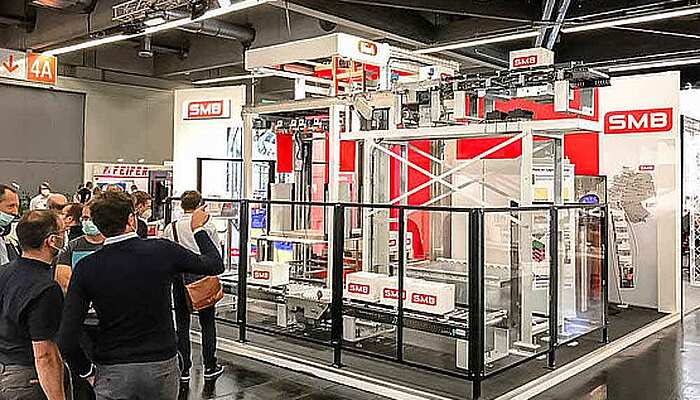 SMB Messestand auf der Fachpack 2021